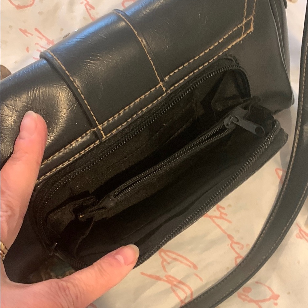 Rosetti Black Shoulder Bag with Silver Accents - Picture 5 of 5